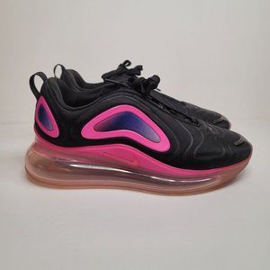 Nike Air Max 270 Black Pink Blast A02924-005 Women's 8